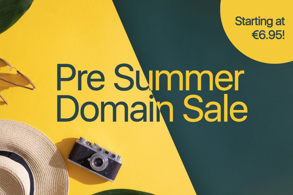 Pre Summer Domain Sale